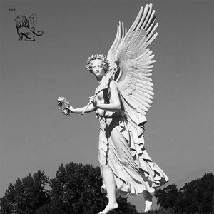 BLVE scultura a grandezza naturale in pietra naturale intagliata a mano in marmo statua da giardino con angelo del cimitero all'aperto in vendita MSJ-37 - Product Image 4