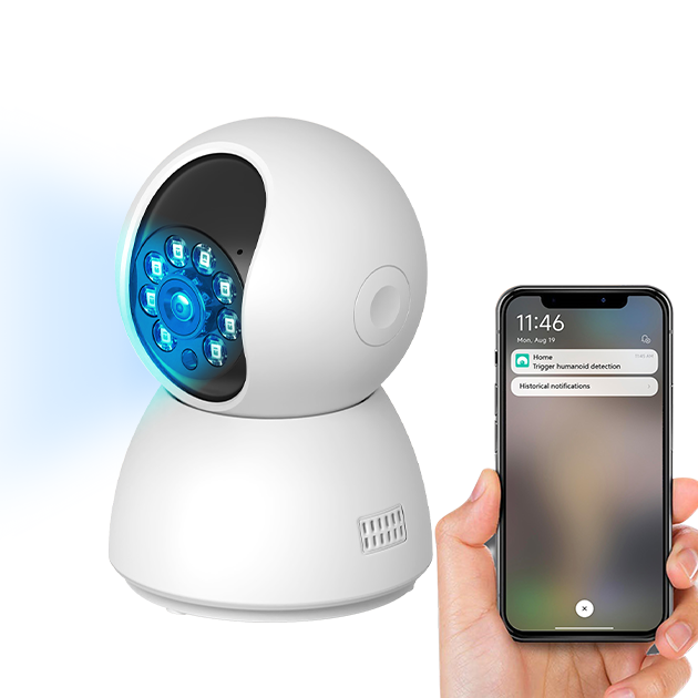 2026 R&D Innovative 2-in-1 Wireless IOT Security Camera with PIR Motion Detector Door Sensor /Wifi Alarm System