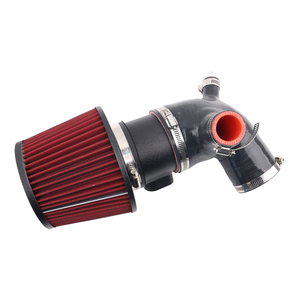 Kit de Modificación de Admisión de Aire Frío de Alto Rendimiento y Alta Calidad AOSU, Nuevo con 1 Año de Garantía, Negro + Rojo, Compatible con F10 F11 535i 3.0L Turbo - Product Image 2