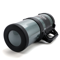 Bouteille d'eau isotherme en acier inoxydable à double paroi de grande capacité 4L, thermos pour la pêche, le camping et les voyages
