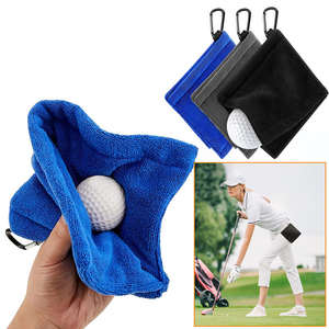 Serviette de golf en microfibre tissée double couche épaissie pour le nettoyage des queues de golf, très absorbante et à séchage rapide, vente en gros pour l'extérieur - Product Image 4