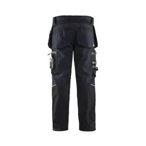 BLAKLADER - 159913438699C46 Pantalon Craftsman avec stretch Marine foncé/Noir-PANTALON DE TRAVAIL EAN 7330509692851 - Product Image 2