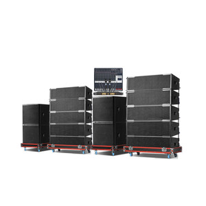 Ensemble complet <span class=keywords><strong>Active</strong></span> PA Professional Audio Powered Line Array Système de sonorisation pour 1200 personnes Événements - Product Image 1