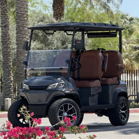 Voiturette de golf électrique au lithium 72V Buggy Sport Direction Suspension indépendante Freinage régénératif Performance
