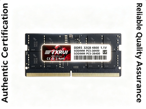 แรมเกมมิ่ง DDR5 ความเร็วสูง 32GB 5600mhz สำหรับแล็ปท็อป DDR5 SODIMM สำหรับแล็ปท็อป OEM Txrui แรม DDR5 32GB อัปเกรดหน่วยความจำ DDR5 - Product Image 5