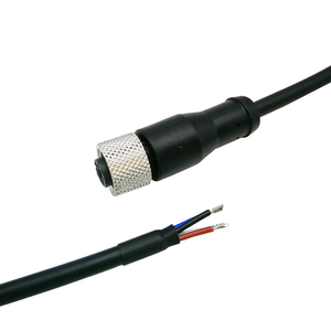 Cordon personnalisé à extrémité unique à 4 broches femelle M12 <span class=keywords><strong>D</strong></span> Code pour ouvrir Profinet EtherCAT Ethernet/lP Cat5e Ethernet M12 <span class=keywords><strong>D</strong></span> Code Cordset - Product Image 1