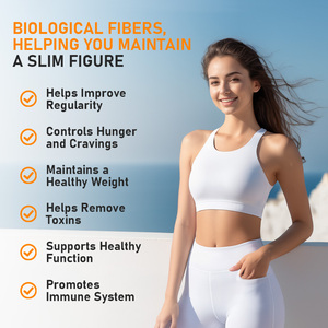 Poudre de fibres biogéniques quotidiennes personnalisées de qualité supérieure, sans gluten, non destinée aux femmes enceintes, pour la santé digestive, soutien des fibres et hydratation - Product Image 3