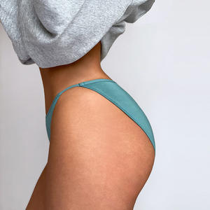 Nueva Ropa Interior de Mujer, Elástica, de Satén, Sin Costuras, Estilo Hipster, de Tiro Bajo, Sexy, Tejida, Material Spandex/Nailon, Dos Estilos, ODM, 10 Colores, Cintura - Product Image 2