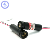 Module de Diode Laser, Laser rouge focus 650nm 30mW Laser rouge 3-5V 12x35mm avec pilote