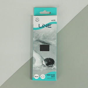 Live Silicone Swimming Cap Black Unisex Adult Size Breathable Comfortable For Swimming - Product Image 4
