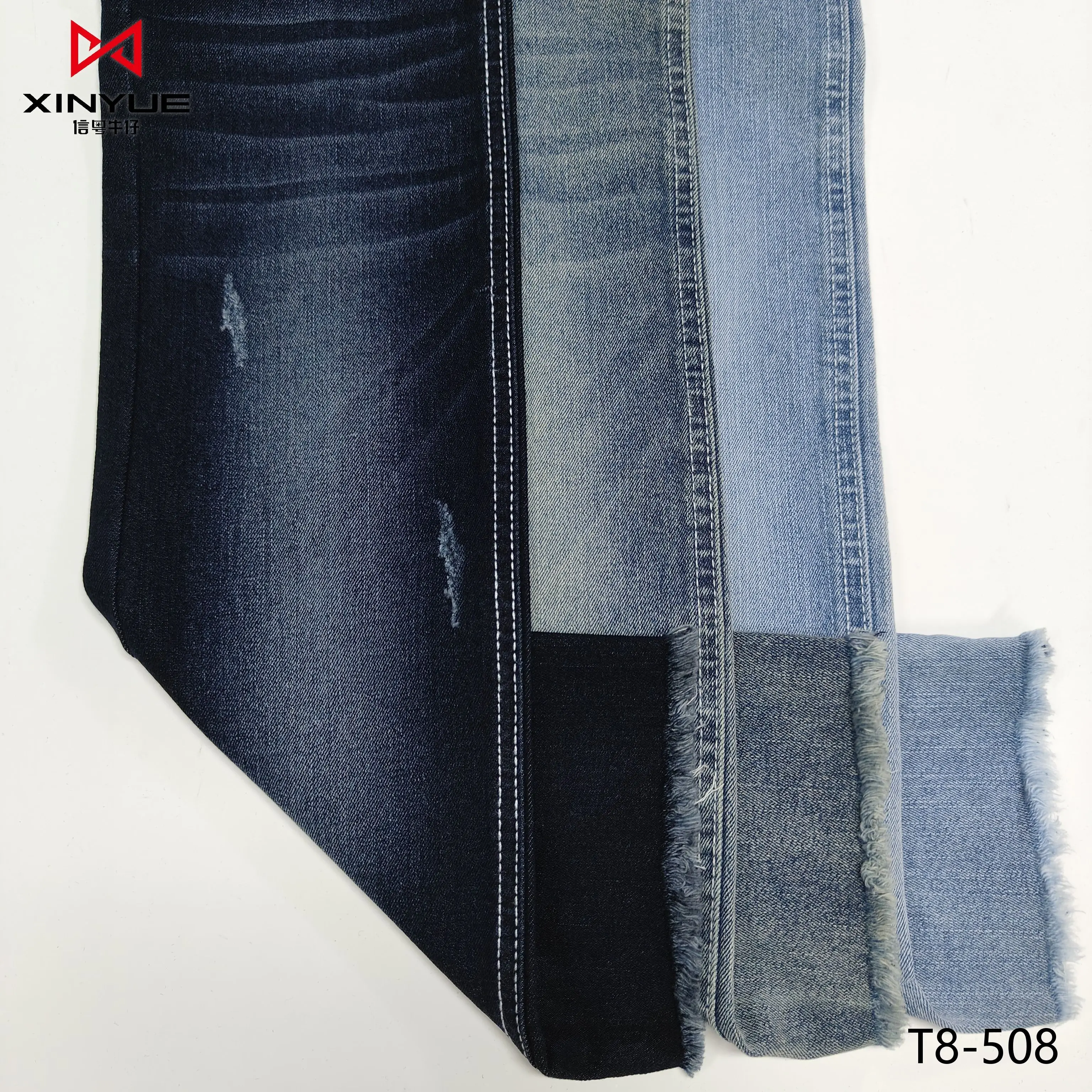 Schwergewicht tr twill denim stoff rayon baumwolle stoff zum nähen für herren jeans