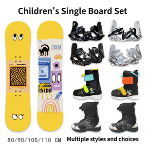 Tabla de Snowboard Infantil Versátil y Ecológica Más Vendida, Núcleo de Madera de Álamo, Reforzada con Fibra de Vidrio, Esquí Positivo para Todo Tipo de Terreno - Product Image 5