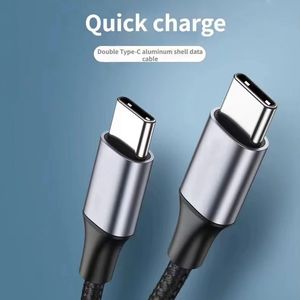 New 1m 2m Type-C <b>Cable</b> for Mobile Phones 60W USB-C Fast <b>Charging</b> <b>Cable</b> Type-C to Type-C <b>Cable</b> for IP - Product Image 4