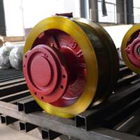 Fournisseur chinois de roues de grue sur mesure forgées en alliage billette, roues de déplacement sur rail pour équipements de levage industriels