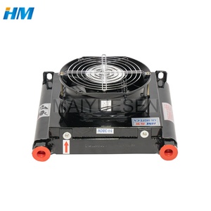 Nouveau radiateur hydraulique en aluminium série AH & <span class=keywords><strong>AJ</strong></span> avec ventilateur, échangeur de chaleur, refroidisseur d'air, pièces hydrauliques - Product Image 1