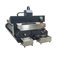 Machine de fraisage CNC en métal ATC avec système de circulation d'eau pour le fraisage de plaques, le fraisage plan et le traitement de la texture de surface