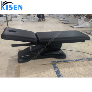 Kisen luxe moderne noir traitement médical Table de <span class=keywords><strong>Massage</strong></span> cosmétique Spa lit électrique 2 moteurs Salon de beauté du visage lit de cils pour <span class=keywords><strong>Sal</strong></span> - Product Image 5
