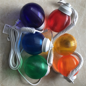 Ngoài trời 50ft 6 cái LED E27 ổ cắm Patio Globe Roof RV mái hiên treo cắm trại chuỗi đèn - Product Image 1