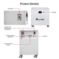 Batterie solaire au lithium BetterESS 32 kWh 51,2 V 628 Ah avec équilibreur actif intégré + extincteur 600 Ah 628 Ah Batteries Lifepo4 ESS