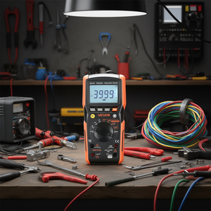 Multímetro Digital de 4000 Lecturas TRMS, Voltímetro, Ohmímetro, 1000V AC/DC, Probador de Continuidad - Product Image 2