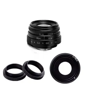 DSLR Camera Fujian 35mm f/1.6 CCTV II lens for NEX E-mount camera & Adapter bundle With Lens Adapter