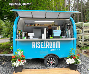 OEM New Design Small Size Fully Equipment Kitchen Trailer Cookie Ice Cart Breakfast Food Truck - Product Image 6