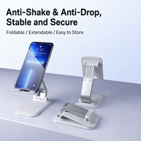 Support de téléphone pliable personnalisable, support de tablette réglable pour iPhone iPad, support portable pour les appels vidéo TikTok