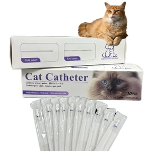Hoogwaardige medische siliconen urinaalkatheter voor honden en katten, dierenoperatie, veterinaire instrumentatie - Product Image 1