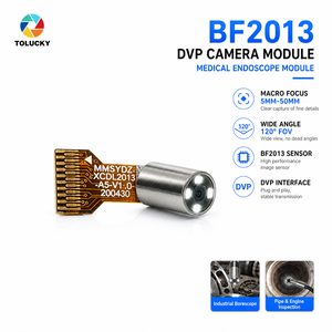 Module de caméra endoscopique industrielle BF2013 0.3MP DVP, champ de vision de 120 degrés, 4 LED, mise au point macro, sonde étanche pour l'inspection des tuyaux - Product Image 2