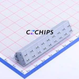 KF243-7.5-9P Spring Terminal Block Through hole Component (THT),P=7.5mm Connector 1x9P 7.5mm Gray 9P - Product Image 2