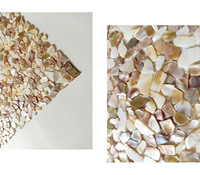 Vente en gros Mosaïque de coquillage Mosaïque de nacre Artisanat naturel Carrelage Comptoir de bar pour cuisine Balcon Salle de bain Décoration murale