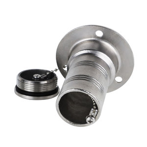 Nouveau <span class=keywords><strong>bouchon</strong></span> de remplissage et collier de réservoir de pont de <span class=keywords><strong>bateau</strong></span> en acier inoxydable 316 pour carburant marin Shenghui 1-1/2 (38 mm) - Product Image 2
