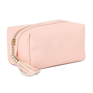 Large <b>Makeup</b> Brush Bag PU Leather Zipper Water Resistant Soft Portable Cosmetic Storage Pouch Travel Organizer Custom Logo <b>Case</b> - Product Image 4