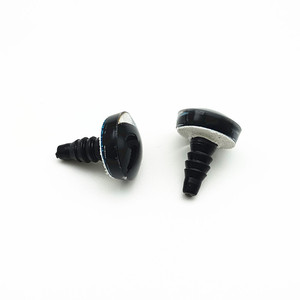 16/18/20/22/25mm plastique cristal sécurité paillettes hors centre pupille yeux pour Amigurumi - Product Image 2