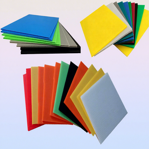 Boîtes de retournement industrielles en PP recyclé de haute qualité, résistantes à la corrosion et imperméables, pour la découpe de panneaux et les panneaux d'affichage publicitaire - Product Image 1