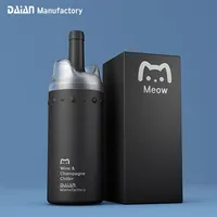 Daian Manufactory Patent CATIAO Design Stainless Steel Insulated Wine Bottle Champagne Cooler Chiller Bucket