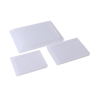 Transparent Plastic Storage <b>Box</b> Rectangle Flip Top Covered Jewelry Dust <b>Box</b> 1.7cm Thickness For Cross Border Ecommerce - Product Image 4