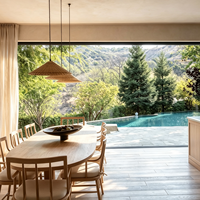 Planos de Diseño de Interiores de Villa Rústica Moderna y Minimalista Personalizados, Visualización 3D, Comunicación Profunda, 5 Dormitorios