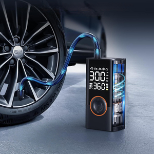 Vente chaude Compresseur d'air portable mini électrique à main sans fil Pompe de gonflage de pneus de voiture numérique avec moniteur de pression des pneus - Product Image 3