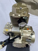 Moteur de Moto CG200 Haute Vitesse CDI 5 Vitesses à Refroidissement par Air 200cc, Moteur à Assembler
