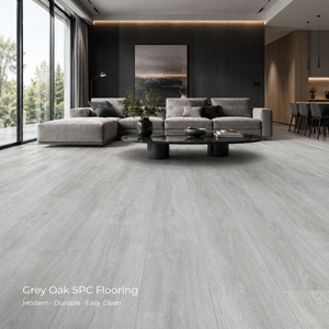 Piso Vinílico SPC Click, Compuesto <span class=keywords><strong>de</strong></span> Plástico y Piedra, Impermeable, Tradicional, para Uso en Interiores <span class=keywords><strong>de</strong></span> Oficinas, Detalles del Plan - Product Image 1