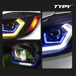 <span class=keywords><strong>Fari</strong></span> <span class=keywords><strong>Anteriori</strong></span> TYPY per <span class=keywords><strong>BMW</strong></span> Serie 3 <span class=keywords><strong>E90</strong></span> 2005-2012 Proiettore a LED Luce di Marcia Diurna Accessori Auto - Product Image 5