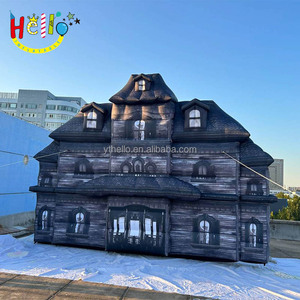 Customized Giant Halloween Inflatable Billboards Halloween Inflatable Haunted <strong>House</strong> - Product Image 4