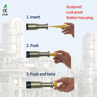 Kit de bouchons coniques en caoutchouc pour tuyaux hydrauliques, personnalisés, anti-poussière et étanches, zéro fuite et anti-déversement