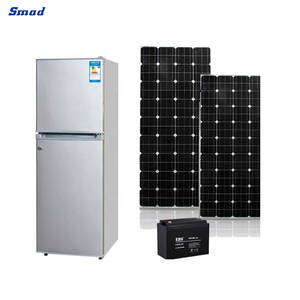 Réfrigérateur-congélateur solaire à double porte Smad 138L 12v/24vDC AC R134a avec DDT-138K(DC) - Product Image 4