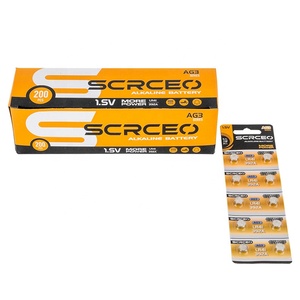 Cuanen <span class=keywords><strong>Ag3</strong></span> 1.5v <span class=keywords><strong>batterie</strong></span> alcaline a bottone per orologio termometro e lampada da notte <span class=keywords><strong>LR41</strong></span> batteria a bottone - Product Image 3