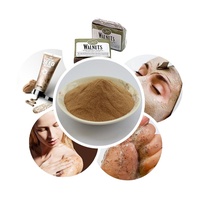 Gommage Cosmétique à la Coque de Noix, Exfoliant Abrasif à la Coque d'Abricot, Granulés de Matière Première