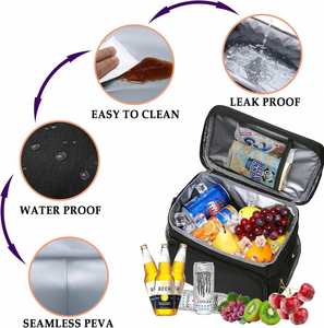 Insulated Cooler Bag Leakproof Soft Sided Cooler for Car, Portable Foldable Small Ice Chest for Beach Camping Picnic Travel - Product Image 5