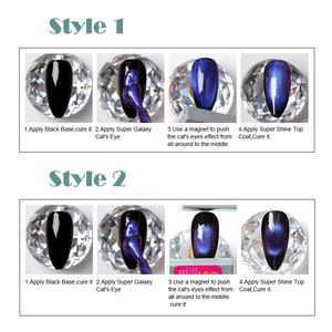 Vernis à ongles magnétique 2026 ORI Explosive Amphibole Diamond Super Galaxy Cat Eye en gros - Product Image 5