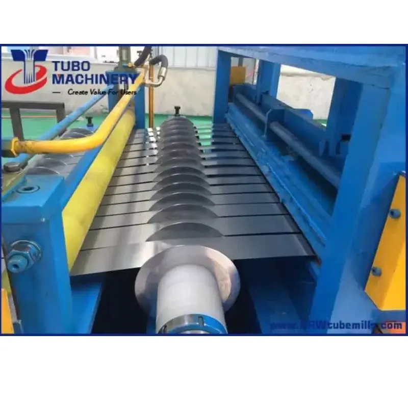 Machine de fente d'acier au carbone de la Chine pour la ligne en acier de bobine